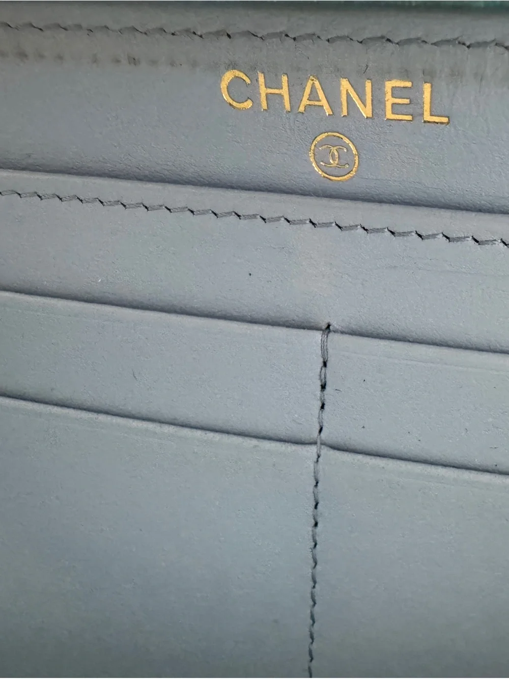 Chanel 19 Zip Around Continental Interlocking CC Logo Continental Wallet